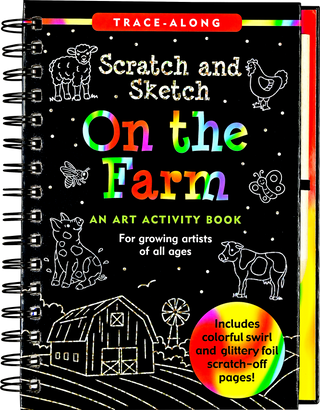 Peter Pauper Press - Scratch & Sketch On The Farm