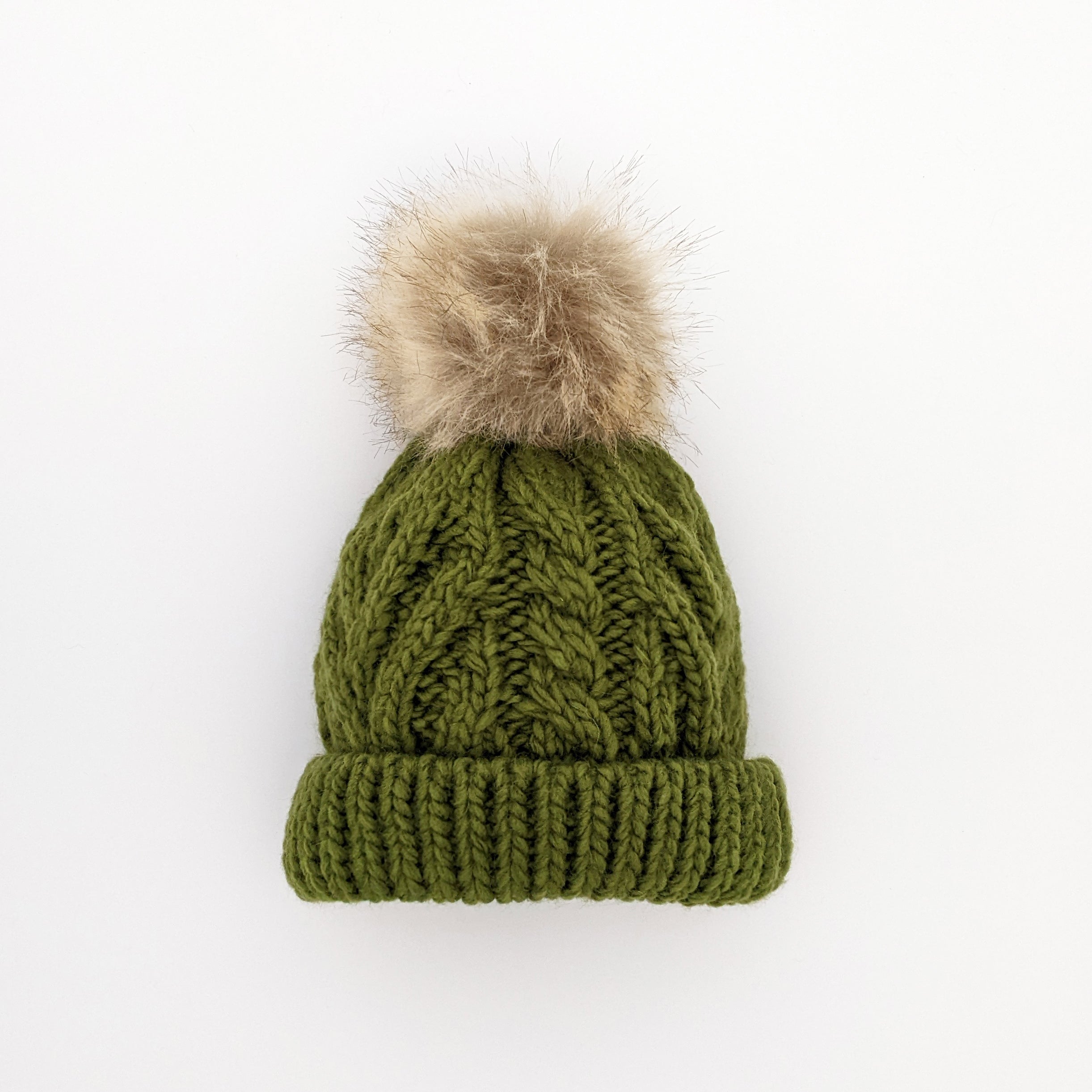 Huggalugs Mossy Pop Pom Pom Beanie Hat – Classy Rascals Boutique