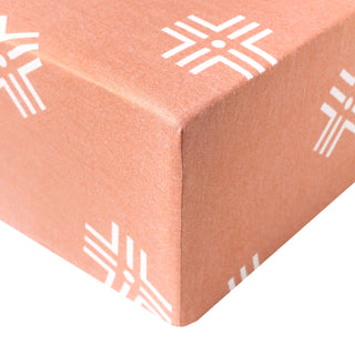 Copper Pearl Premium Crib Sheet Mesa