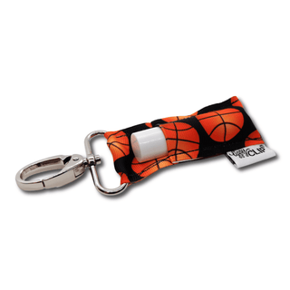 LippyClip Lip Balm Holder - Basketball LippyClip® Lip Balm Holder for Chapstick