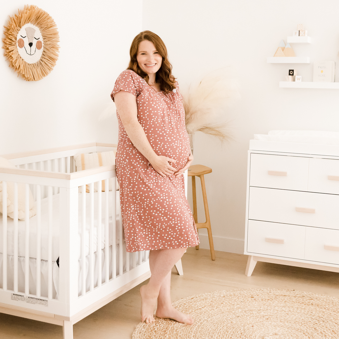 Kindred Bravely - 3 In 1 Universal Labor, Delivery & Nursing Gown Rose –  Classy Rascals Boutique