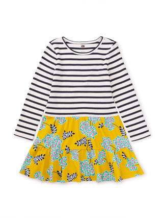 Tea Tiered Skirted Twirl Dress Chinese