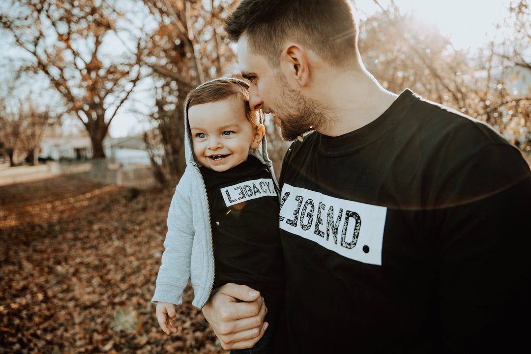 to: little arrows - Father's Day - Daddy and Me Shirt, Legend and Legacy Shirts