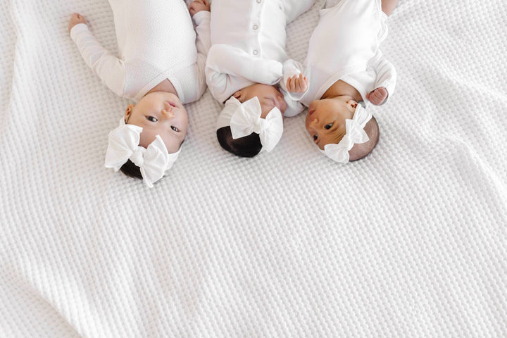 Baby Bling Bows - FAB-BOW-LOUS®: white