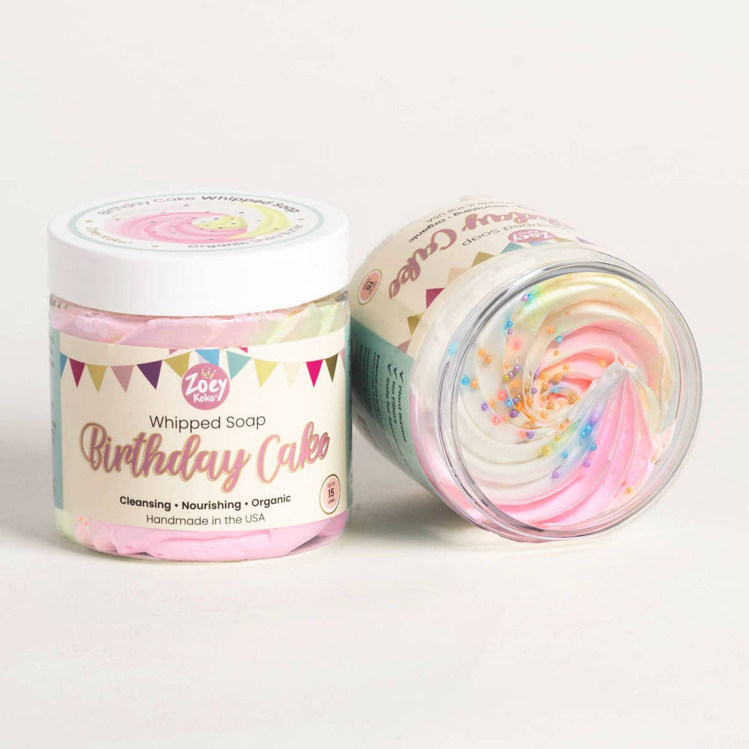 Zoey Koko - Birthday Cake Whipped Soap