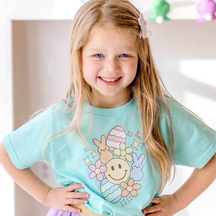 Sweet Wink - Easter Doodle Short Sleeve T-Shirt - Kids Easter Tee