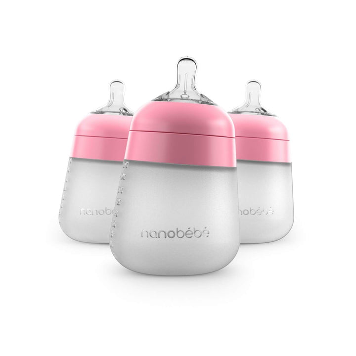 Nanobebe US - 9oz Flexy Silicone Baby Bottle