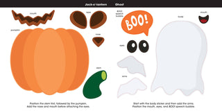 Sourcebooks - First Sticker Art: Happy Halloween