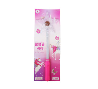 Pink Poppy USA - Princess & The Unicorn Light Up Star Wand