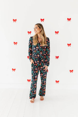 Kiki + Lulu - Merry Little Bows Mama Lounge Set