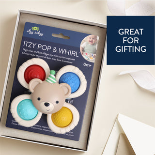 Itzy Ritzy - *NEW* Itzy Pop & Whirl™ Circus -Bath, Travel, & Mealtime Toy