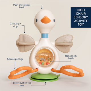 Itzy Ritzy - *NEW* Itzy Twist & Bop™ - High Chair Sensory Toy Goose