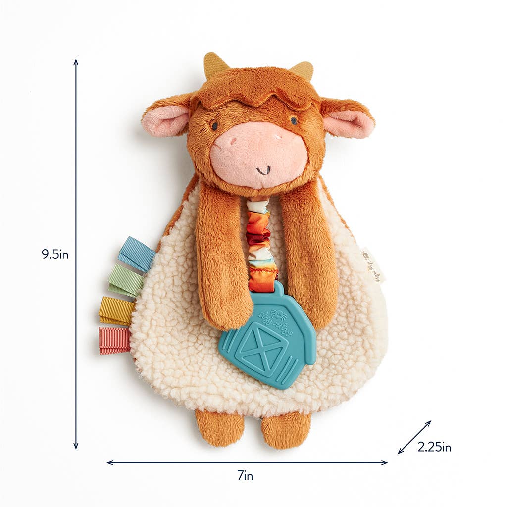 Itzy Ritzy -  Itzy Friends Lovey™ Plush Highland Cow