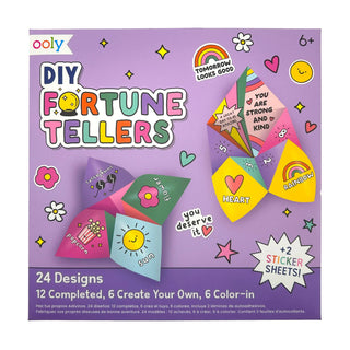 OOLY - D.I.Y. Fortune Tellers Activity Kit - Set of 24 Designs