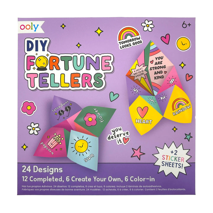 OOLY - D.I.Y. Fortune Tellers Activity Kit - Set of 24 Designs