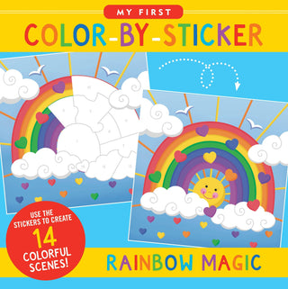 Peter Pauper Press - My First Color-By-Sticker Book - Rainbow Magic