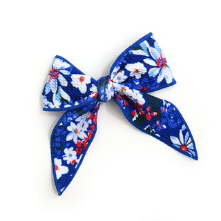 Gigi and Max - Presley Floral Clip Bow Hair Accessory Matching Toddler Kids