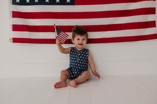 Baby Sprouts Boy's Sleeveless Romper American Stars
