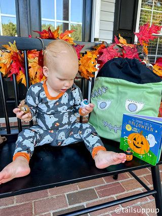 Mud Pie Halloween Glow Treat Bags