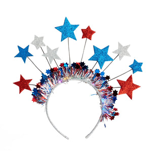Mud Pie Light-Up Patriotic Headbands