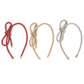 Mud Pie Bow Rhinestone Headbands