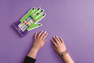 Halloween Ring & Nail Sets, Black