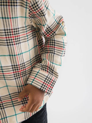 RuffleButts + RuggedButts - Boys Tannen Plaid Long Sleeve Button Down Shirt