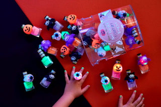 Mud Pie Halloween Nail Polish & Ring Sets