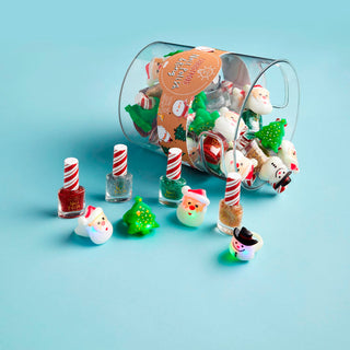 Mud Pie Christmas Nail Polish & Rings Sets