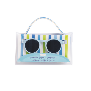 Mud Pie Bendable Baby Boy Sunglasses Blue
