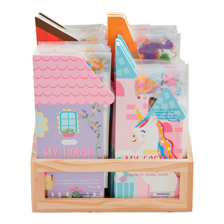 Mud Pie Shaped Sticker Book