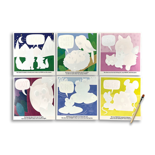 OOLY Water Amaze Water Reveal Boards - Baby Animals