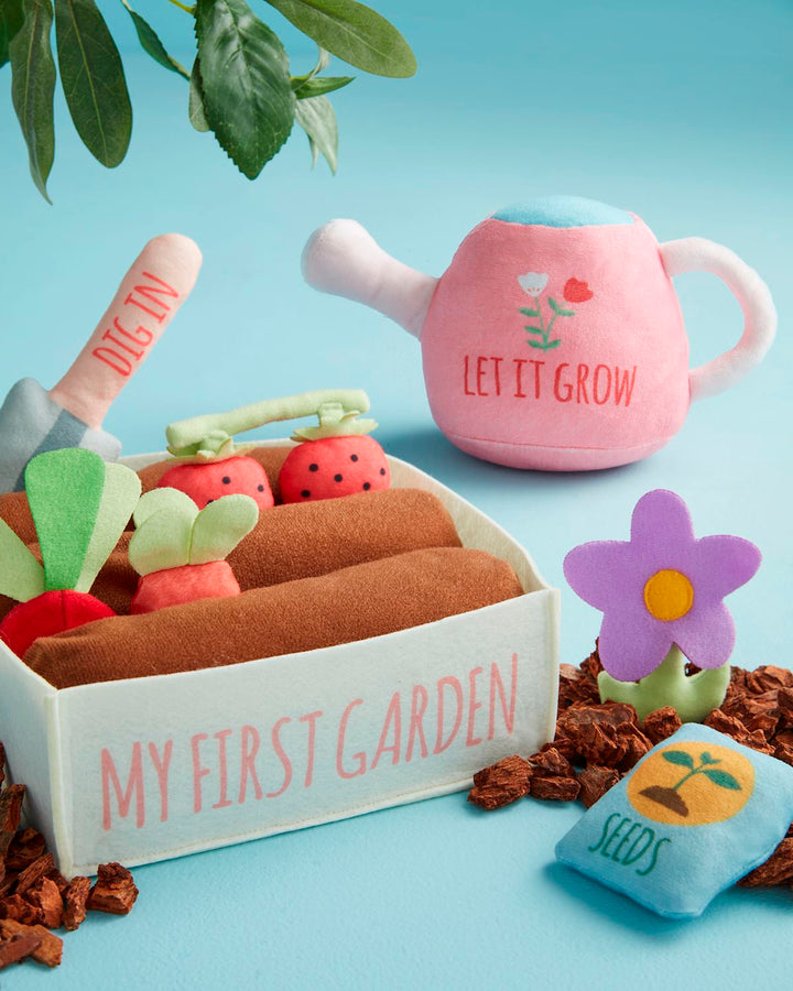 Mud Pie My First Garden Plush Set