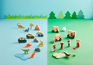 Mud Pie Dino Wood Set