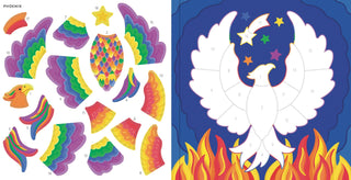 Peter Pauper Press - My First Color-By-Sticker Book - Rainbow Magic