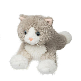 Smokey Kitty Stuffed Animal, Gray