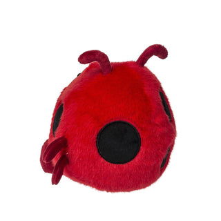 Rolly Lady Bug Stuffed Animal, Red