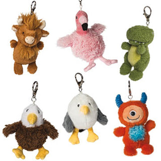 Bag Charms Assortment, Mixed Colors