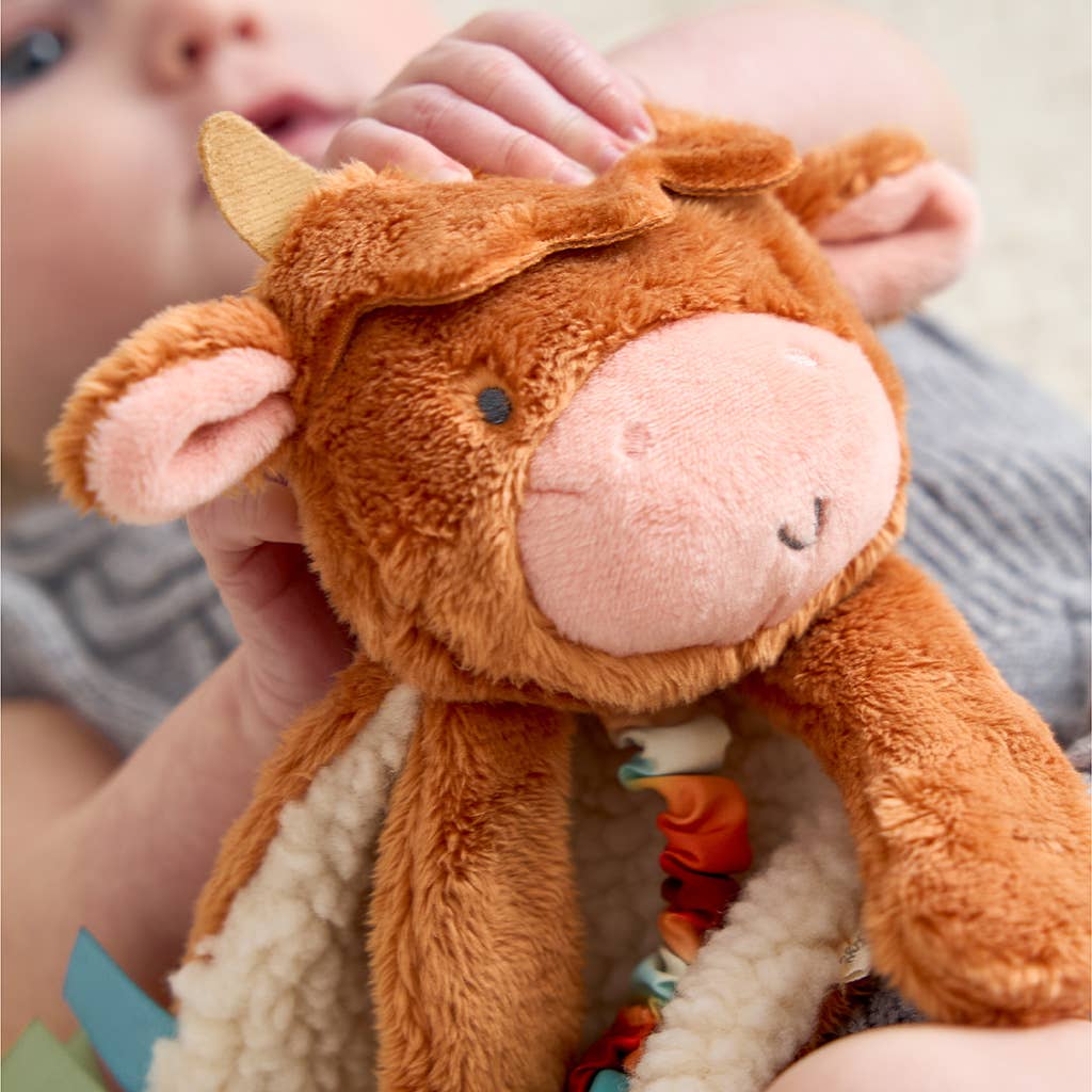 Itzy Ritzy -  Itzy Friends Lovey™ Plush Highland Cow