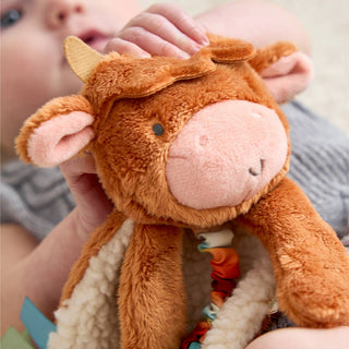 Itzy Ritzy -  Itzy Friends Lovey™ Plush Highland Cow