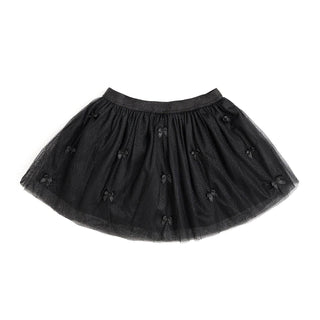 Sweet Wink - Onyx Bow Tutu Skirt - Kids Boutique Clothing - Halloween