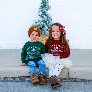 Holland Ave Clothing - Fresh Farm | Kids & Adult Christmas Sweatshirt