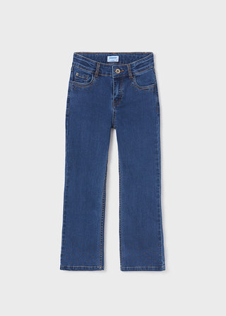 Mayoral Flared Long Denim Pant Tween Girl
