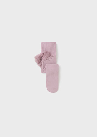 Mayoral Flounces Tights Mauve