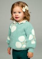 Mayoral Sweater Teal Floral