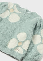 Mayoral Sweater Teal Floral