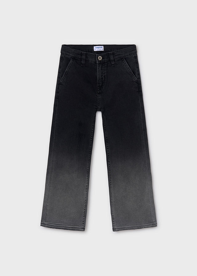 Mayoral Ombre Faded Black Jeans