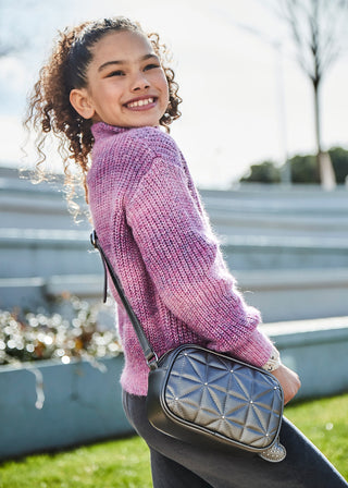 Mayoral Grey Handbag w/ Strap
