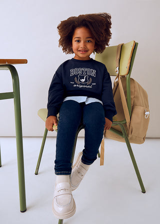 Mayoral Basic Denim Pants Super Dark