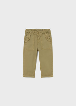 Mayoral Twill Pocket Pants Camel